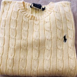 Women’s Ralph Lauren Sport Cotton Cable Sweater